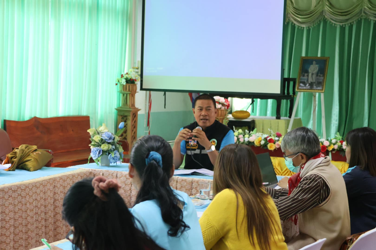 ร่วมประชุมเพื่อสรุปรายงานกิจกรรมประจำปี 2567