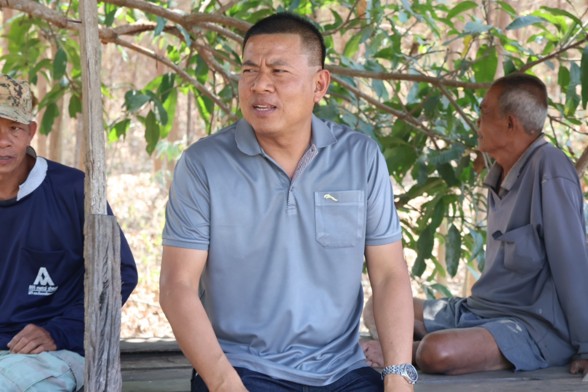 ลงพื้นที่ติดตั้งเครื่องสูบน้ำเพื่อใช้ในการเกษตรให้แก่พ่อแม่พี่น้องชาวตำบลจระเข้หิน