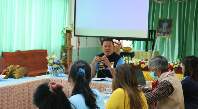 ร่วมประชุมเพื่อสรุปรายงานกิจกรรมประจำปี 2567