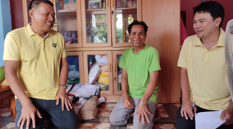 ลงพื้นที่เยี่ยมเยือนผู้ป่วยติดเตียง