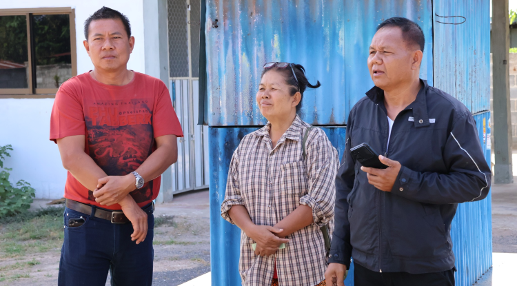 ลงพื้นที่สำรวจความเสียหายซึ่งเกิดจากเหตุโจรกรรมงัดแงะตู้น้ำหยอดเหรียญ 