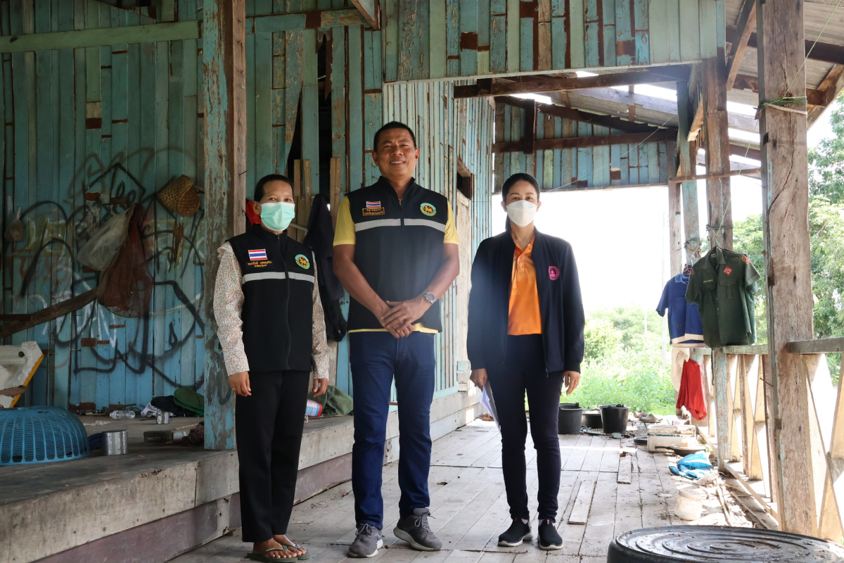 ลงพื้นที่ติดตามประเมินผล ครั้งที่ 4 โครงการครอบครัวอุปถัมภ์และมอบเครื่องฟอกอากาศให้แก่ผู้พิการ