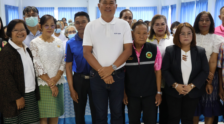 โครงการส่งเสริมสุขภาพจิตของประชาชนกลุ่มผู้สูงอายุ(สร้างสุขด้วยธรรมปัญญา) 