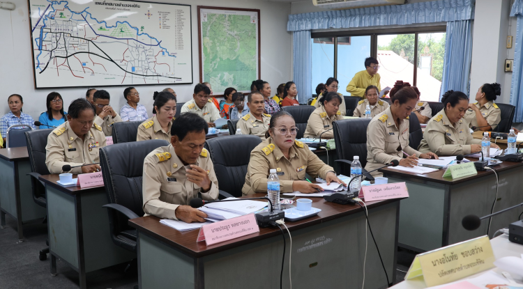 ประชุมสภาเทศบาลตำบลจระเข้หิน สมัยประชุมสามัญ สมัยที่ 3 ครั้งที่ 1 ประจำปี 2567