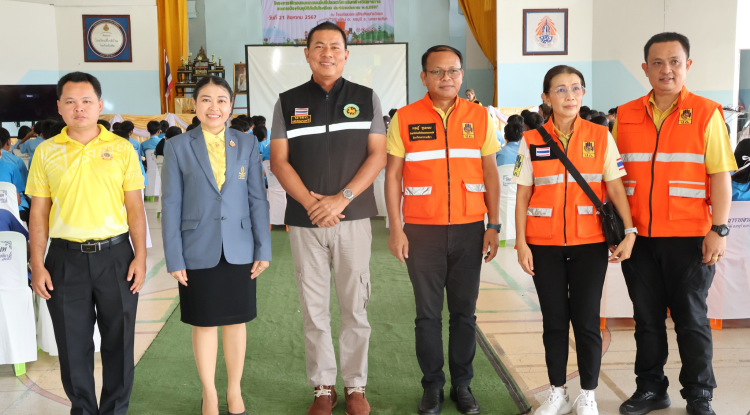 โครงการฝึกอบรมเยาวชนขับขี่ปลอดภัยเสริมสร้างวินัยจราจรและป้องกันอุบัติภัยในโรงเรียน เพื่อส่งเสริมให้ผู้เข้าร่วมอบรมรับความรู้ ความเข้าใจและการขับขี่ของรถยนต์และรถจักยานยนต์อย่างปลอดภัย