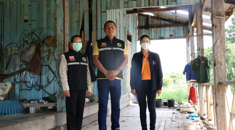 ลงพื้นที่ติดตามประเมินผล ครั้งที่ 4 โครงการครอบครัวอุปถัมภ์และมอบเครื่องฟอกอากาศให้แก่ผู้พิการ 