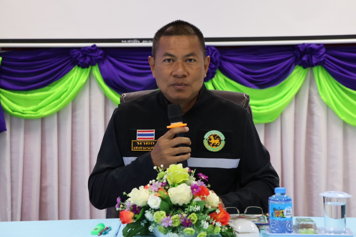 ประชุมคณะกรรมการกองทุนหลักประกันสุขภาพเทศบาลตำบลจระเข้หิน ครั้งที่ 1/2568