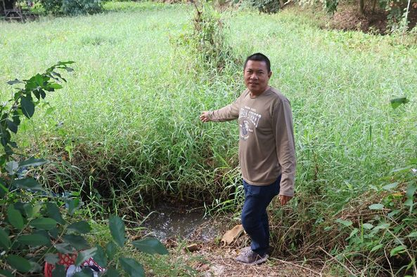 ลงพื้นที่ร่วมกันกำจัดวัชพืชน้ำเพื่อสร้างทัศนียภาพที่ดีให้แก่ชุมชน