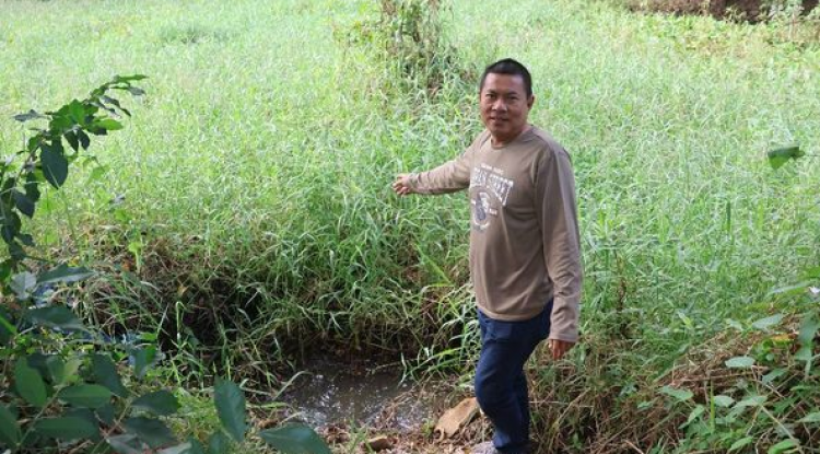 ลงพื้นที่ร่วมกันกำจัดวัชพืชน้ำเพื่อสร้างทัศนียภาพที่ดีให้แก่ชุมชน