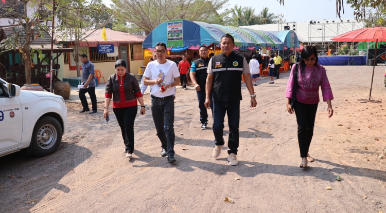 พิธีเปิดศาลาธรรมสังเวช ณ วัดปราสาททอง ตำบลจระเข้หิน อำเภอครบุรี จังหวัดนครราชสีมา 