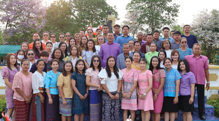 พิธีบวงสรวงอนุเสาวรีย์ท้าวสุรนารี องค์ประจำเทศบาล ประจำปี 2568 