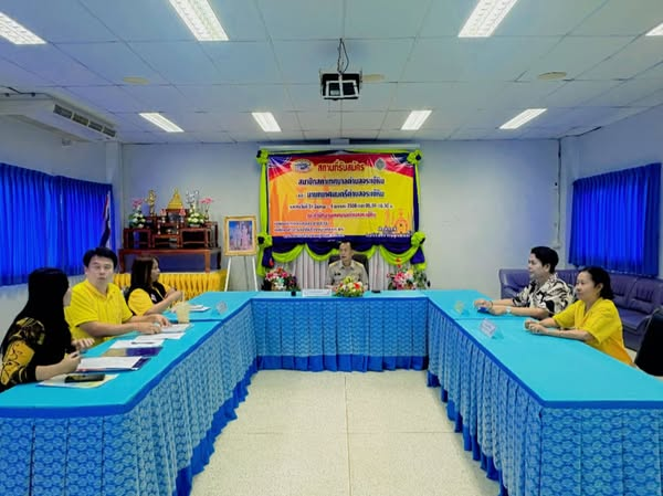 ลงพื้นที่ตรวจสอบหน่วยเลือกตั้งในเขตเทศบาลตำบลจระเข้หิน จำนวน 9 หน่วย 