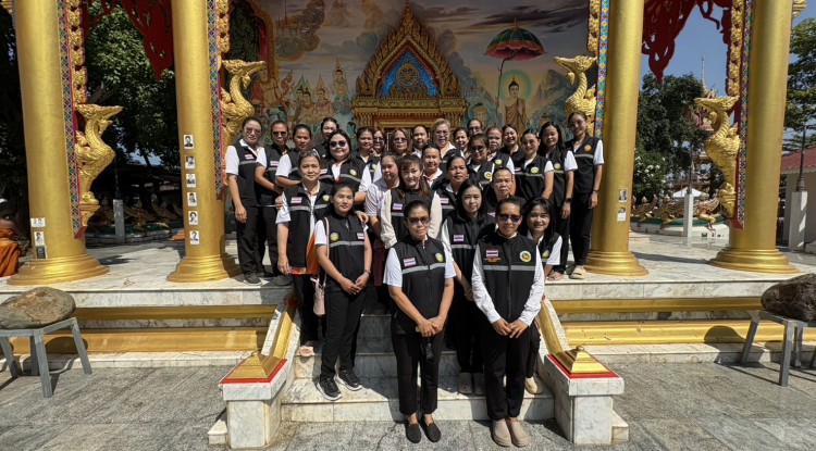 ลงพื้นที่อำนวยความสะดวกในงานการประชุมพระสังฆาธิการจังหวัดนครราชสีมาตามที่ได้ขอความอนุเคราะห์มายังเทศบาลตำบลจระเข้หิน ณ วัดจระเข้หิน