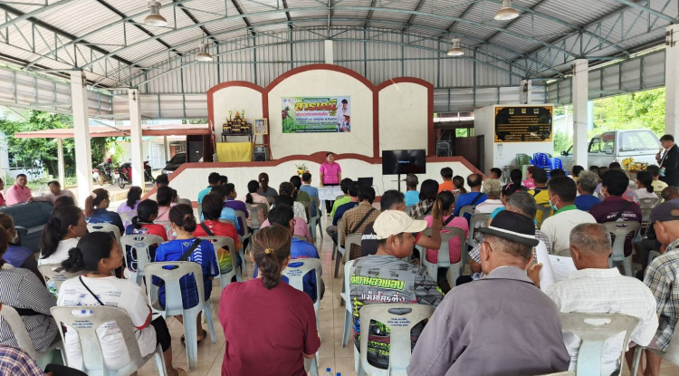 โครงการตรวจคัดกรองสารเคมีในเลือดเกษตรกรและกลุ่มเสี่ยงประจำปี 2568 สนับสนุนโดยกองทุนหลักประกันสุขภาพตำบลจระเข้หิน 