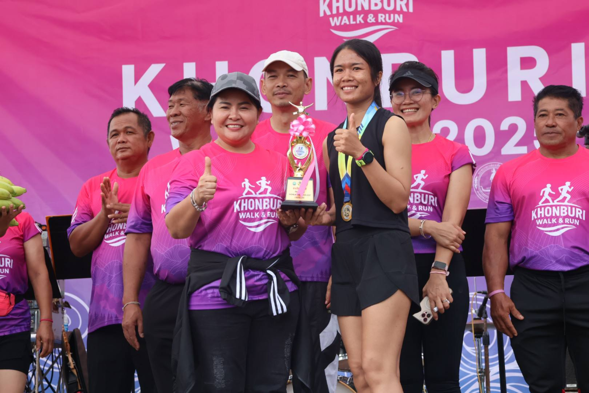 งาน"KHONBURI WALK&RUN" ณ เขื่อนมูลบล ตำบลจระเข้หิน อำเภอครบุรี จังหวัดนครราชสีมา