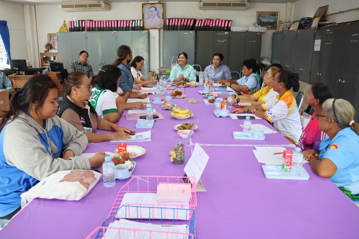 ประชุมผู้ช่วยเหลือผู้ดูแลผู้สูงอายุที่มีภาวะพึ่งพิง (CG) 