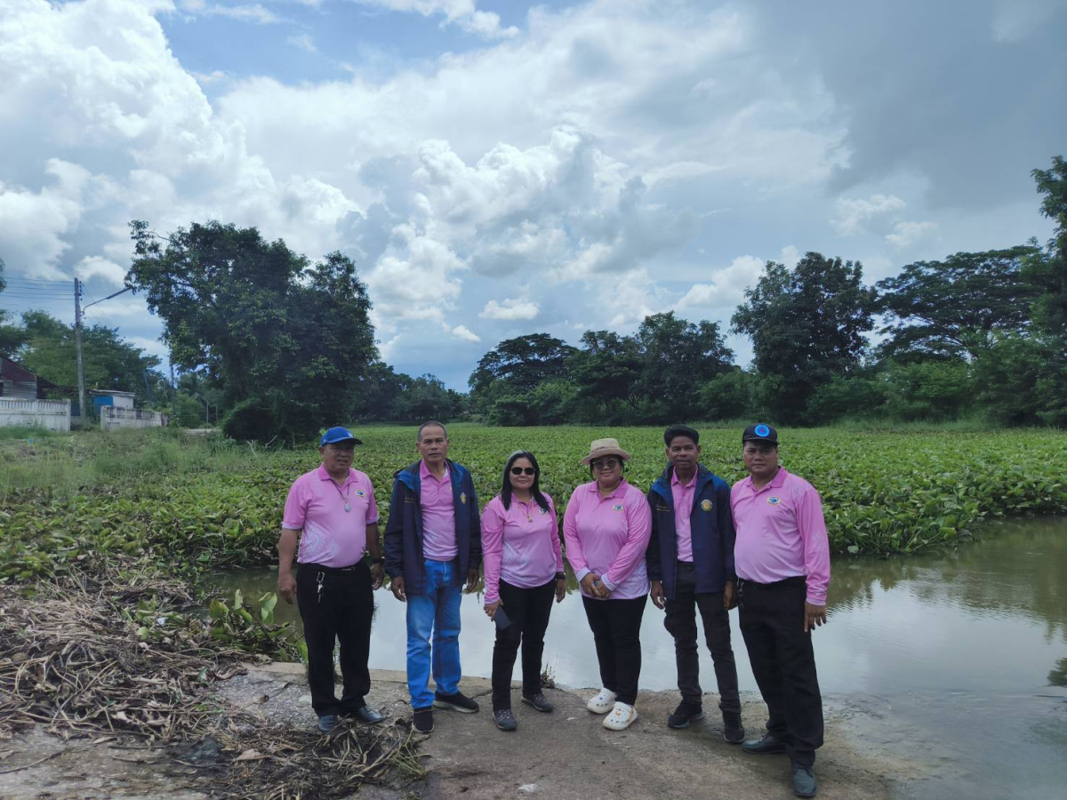 ลงพื้นที่ปรับภูมิทัศน์บริเวณรอบคลองจระเข้หิน เพื่อความสะอาดปลอดภัยและสร้างทัศนียภาพที่ดีให้แก่ชุมชน 