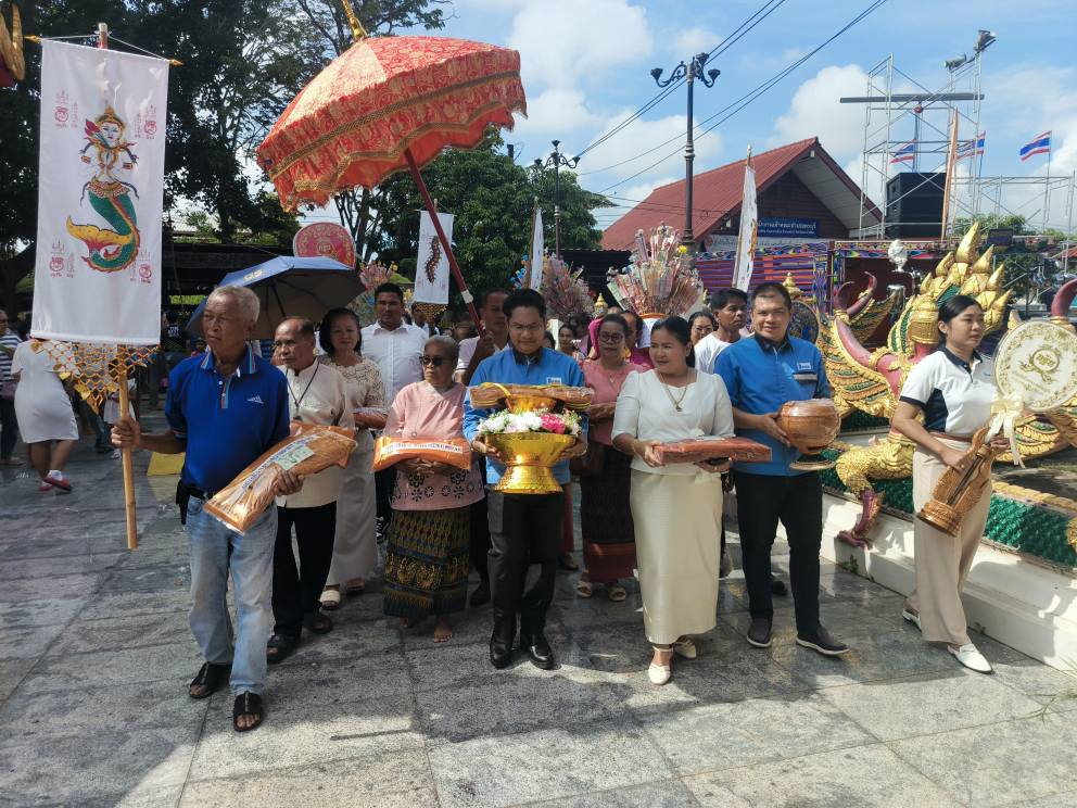 ร่วมในงานทอดกฐินสามัคคี ประจำปี 2568 เพื่อบูรณปฏิสังขรณ์เสนาสนะภายในวัด ณ วัดจระเข้หิน ตำบลจระเข้หิน อำเภอครบุรี จังหวัดนครราชสีมา