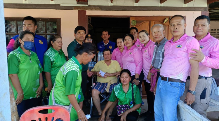 ลงพื้นที่มอบถุงยังชีพ 