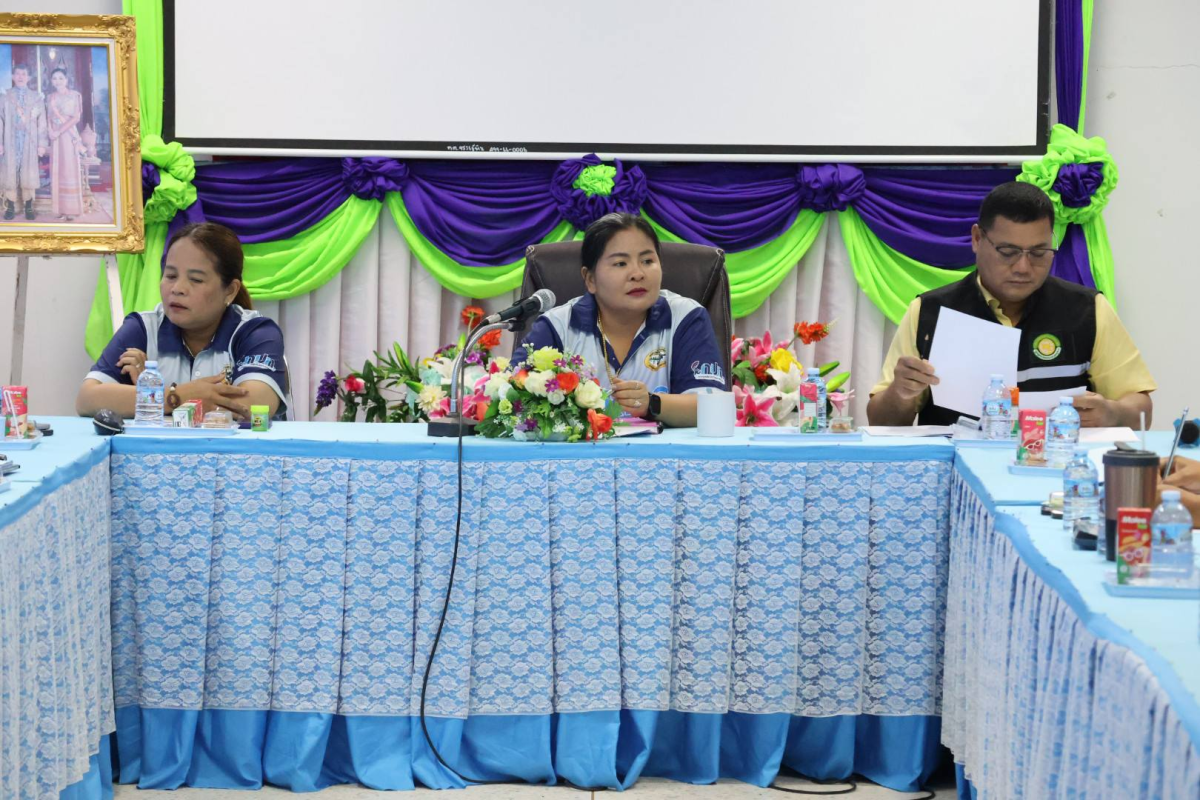 ประชุมระเบียบวาระการประชุมคณะกรรมการบริหารงานกองทุนหลักประกันสุขภาพระดับท้องถิ่นเทศบาลตำบลจระเข้หิน (ครั้งที่ 2/2569) ณ ห้องประชุมเทศบาลตำบลจระเข้หิน อาคาร 2 ชั้น 2 ตำบลจระเข้หิน อำเภอครบุรี จังหวัดนครราชสีมา