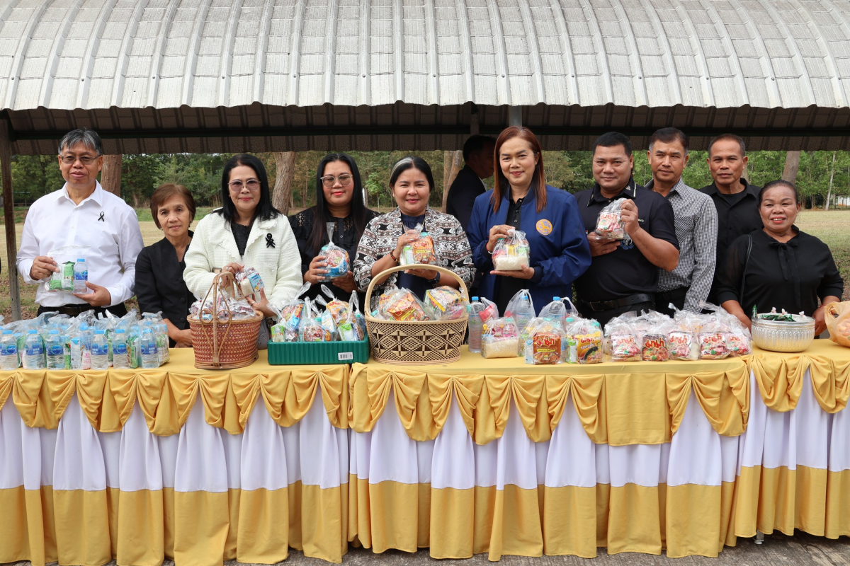 ร่วมทำบุญตักบาตรเนื่องในวันขึ้นปีใหม่ 2569 ณ โรงเรียนจระเข้หินสังฆกิจวิทยา ตำบลจระเข้หิน อำเภอครบุรี จังหวัดนครราชสีมา