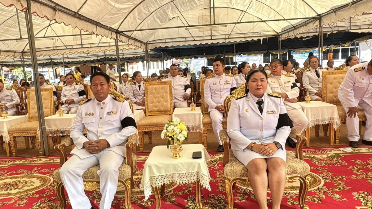 พิธีสวดพุทธมนต์ถวายพระพรชัยมงคล แด่พระบาทสมเด็จพระเจ้าอยู่หัวและพระบรมวงศ์ศานุวงศ์ ประจำพุทธศักราช 2568