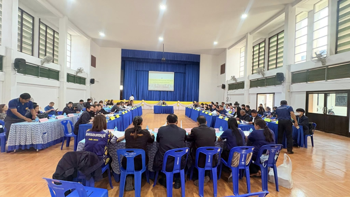 ประชุมเตรียมการจัดงานฉลองอนุเสาวรีย์ท้าวสุรนารีองค์ประจำอำเภอครบุรี ประจำปี 2569 