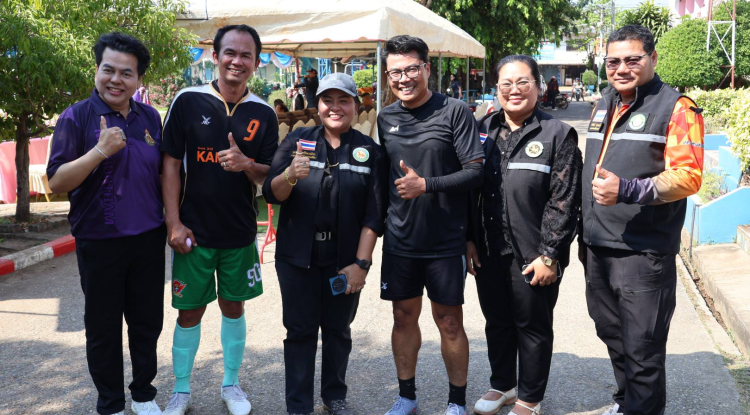 เทศบาลตำบลจระเข้หินเข้าร่วมในการแข่งขันกีฬาคุรุมิตรสัมพันธ์ ครั้งที่ 70 ประจำปี 2569