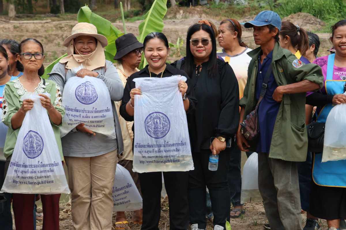 เข้าร่วมการประชุมตามแนวทางจัดทำโครงการเกษตรหลังบ้าน